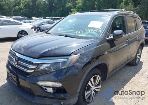 2016 Honda Pilot Ex-L из США, поврежденный, VIN 5FNYF6H82GB116696